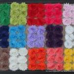 90 Shabby Chic Flower - 15 colors (..