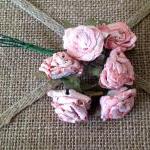 Baby Pink Cabbage Roses 